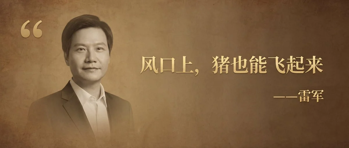 When Pigs Fly: Wisdom from Lei Jun