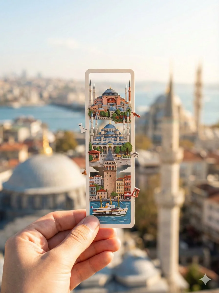 Whimsical Istanbul: A Bookmark of Wonders