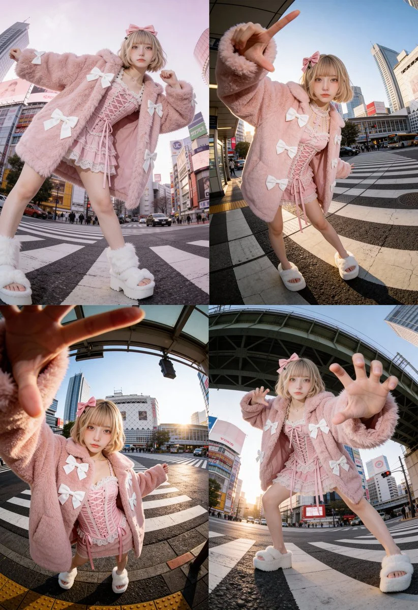 Whimsical Kawaii Fashion Takes Over Shibuya!