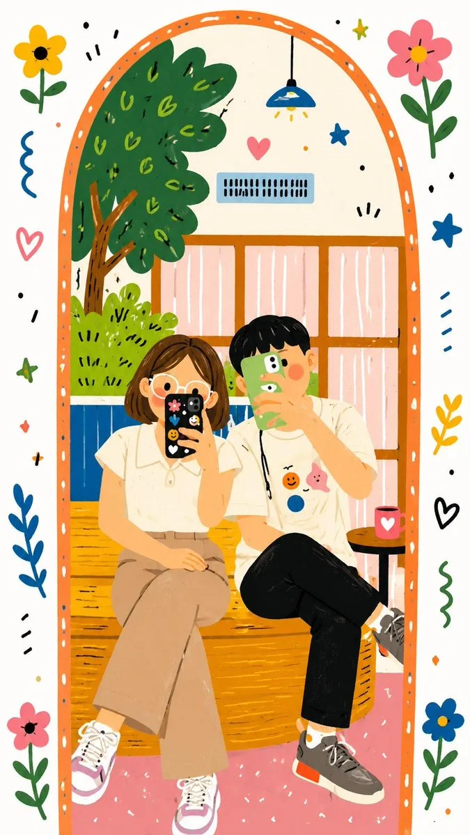 Whimsical Love in a Snapshot