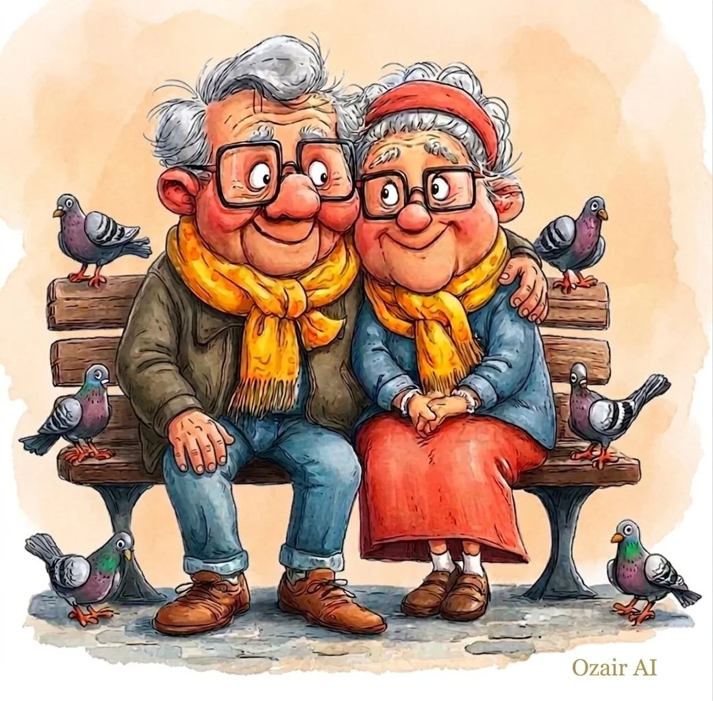 Whimsical Moments: A Love Story in Watercolor