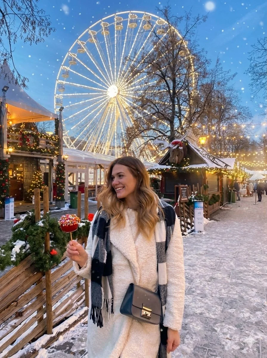 Whimsical Winter Delight at the Christmas Market