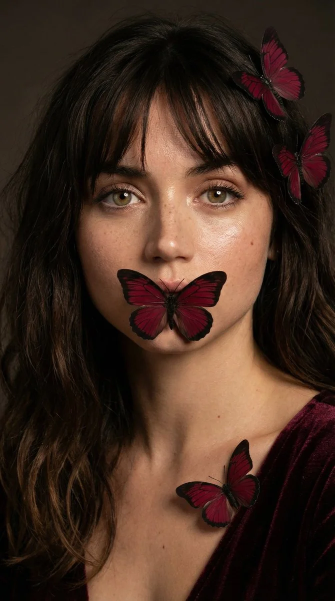 Whispers of Beauty: A Captivating Portrait