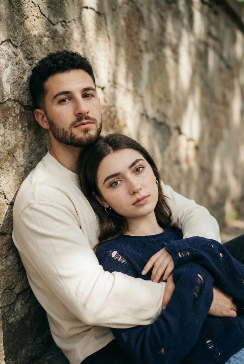 Whispers of Connection: A Portrait of Intimacy