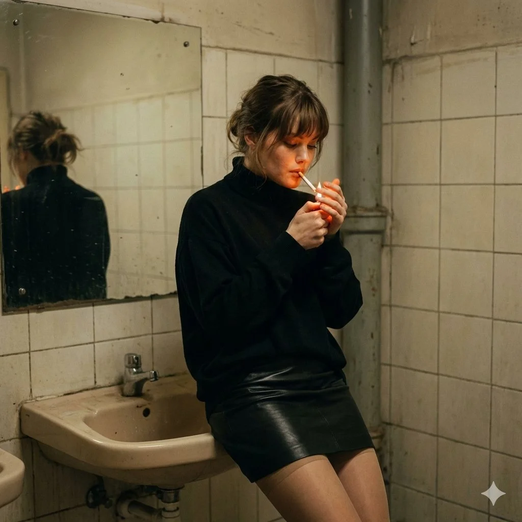 Whispers of Melancholy: A Cinematic Moment