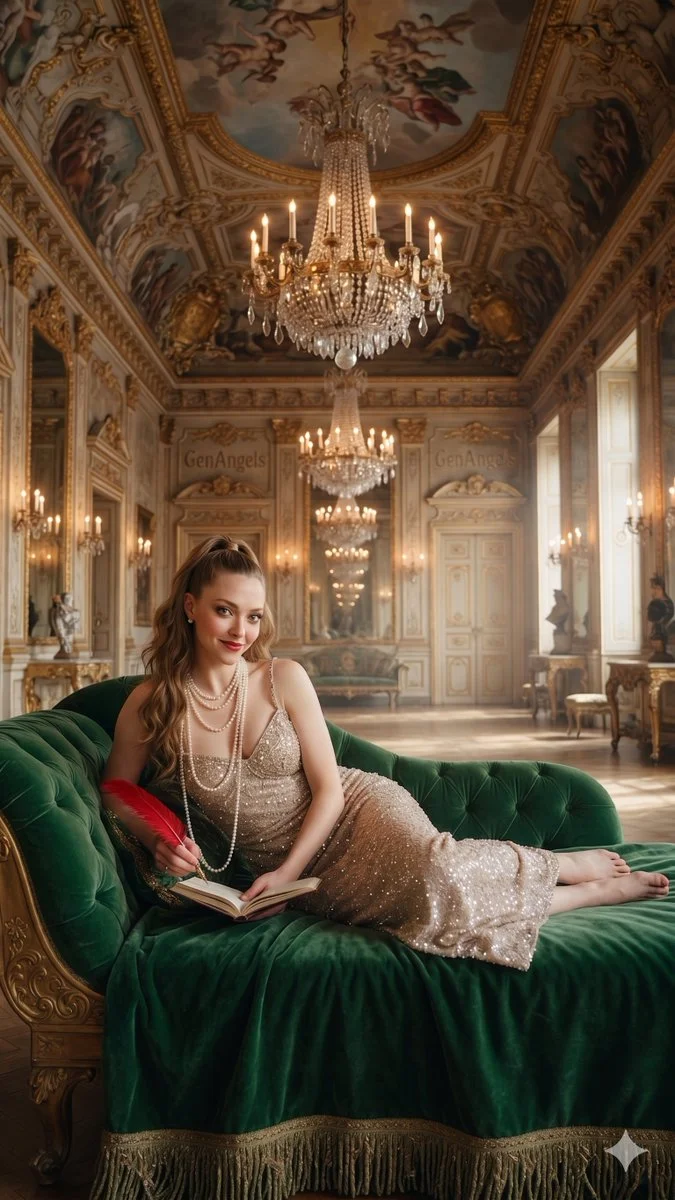 Whispers of Opulence in a Gilded Hall