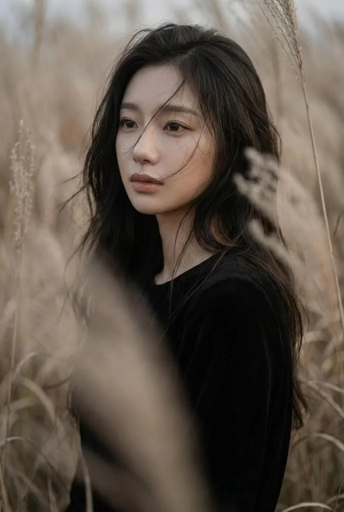 Whispers of Solitude in a Dreamy Field