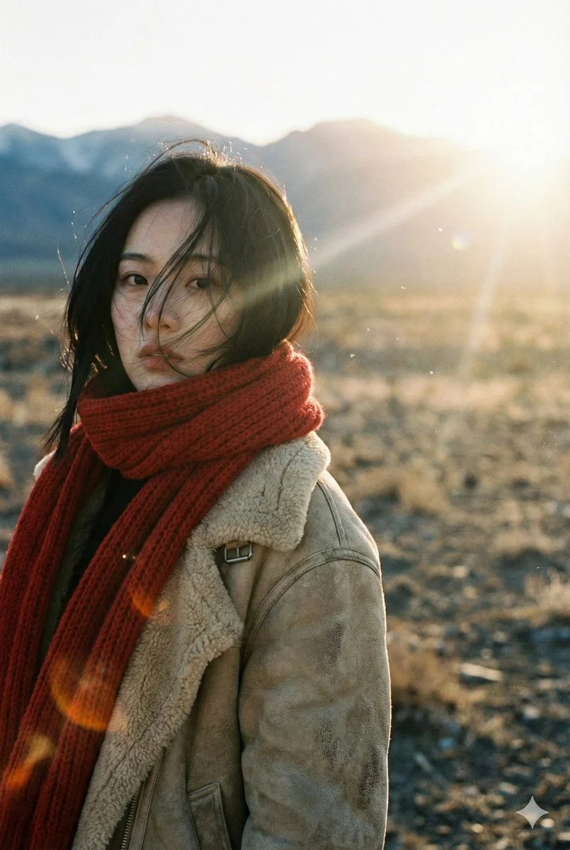 Whispers of Winter: A Cinematic Portrait