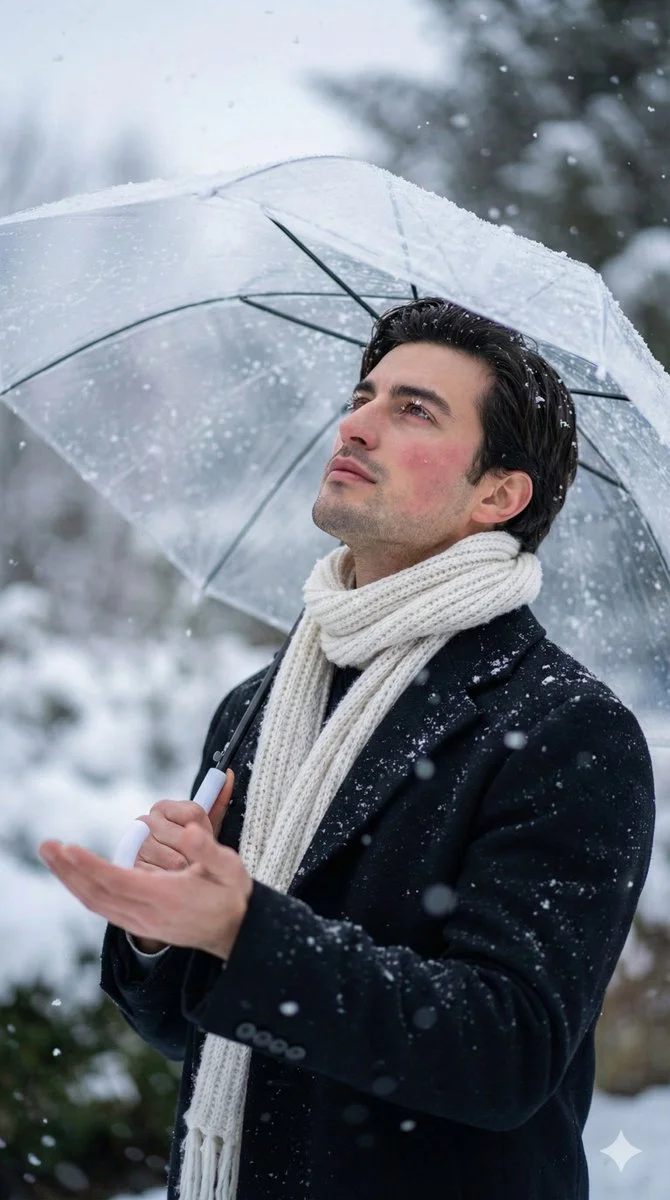 Whispers of Winter: A Cinematic Portrait