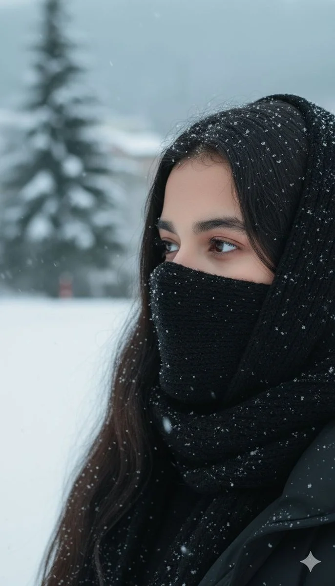 Whispers of Winter: A Snowy Solitude