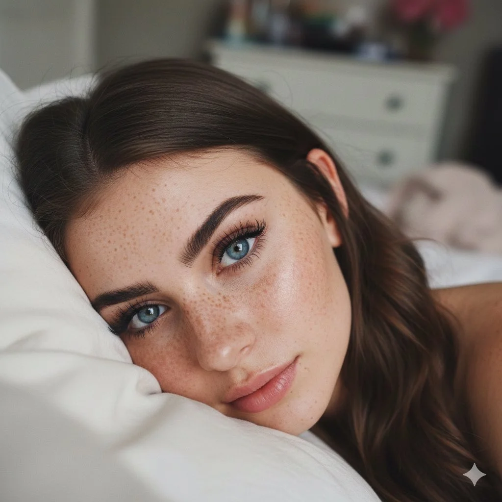 Whispers of Youth: A Close-Up Portrait