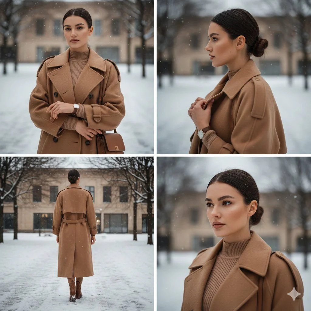 Winter Chic: A Study in Soft Elegance