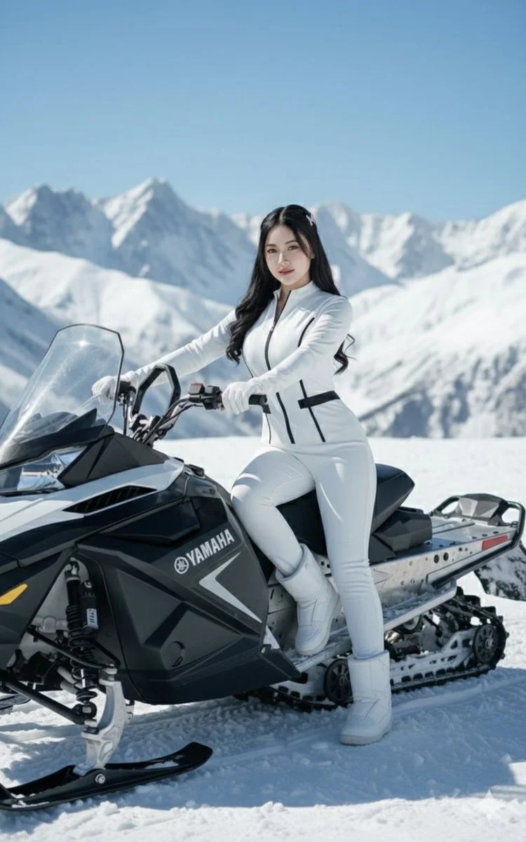 Winter's Stylish Speed: A New Year's Adventure