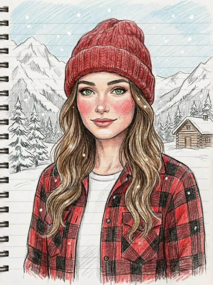 Winter Whispers: A Cozy Portrait Unveiled