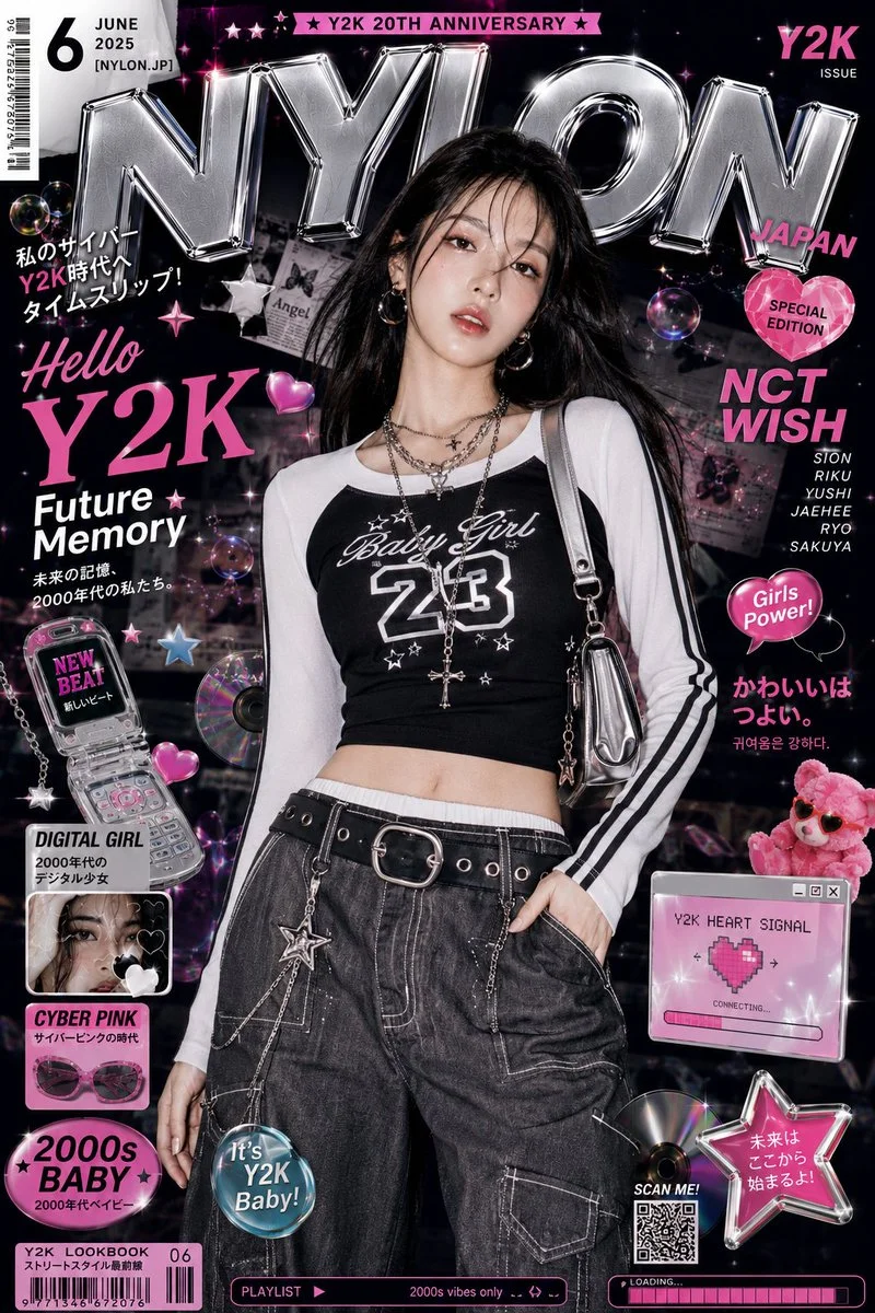 Y2K Fashion Reimagined: A Bold Editorial Statement
