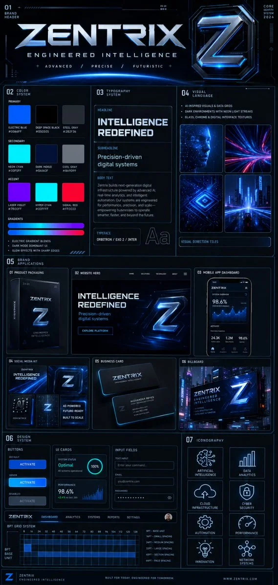 Zentrix: The Future of Brand Identity Unleashed